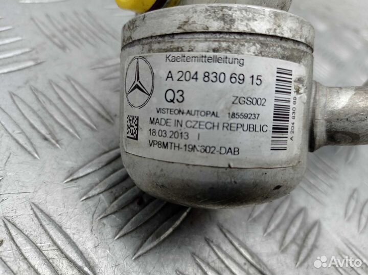 Трубка для mercedes-benz GLK-Class (X204)