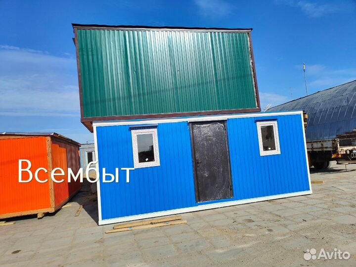 Бытовка из металла за 1 день