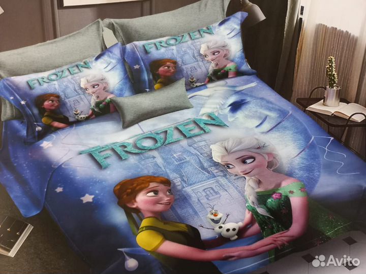 Постельное белье новое сатин