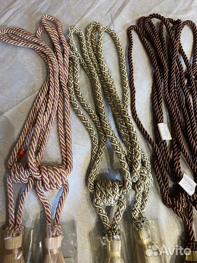 Подхваты для штор, кисти, крючки