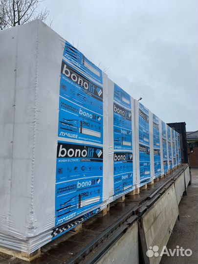 Пеноблоки с завода Бонолит