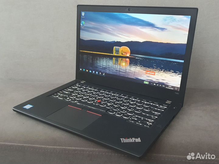 Тонкий Сенсорный с 2мя акб ThinkPad T480 i5\16\256