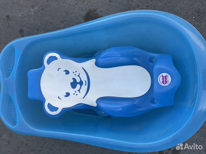 Ванна mothercare детская и горка в ванну ok baby