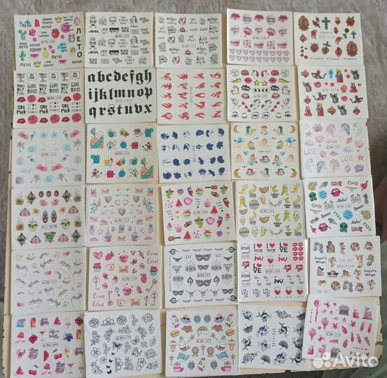 Наклейки для ногтей