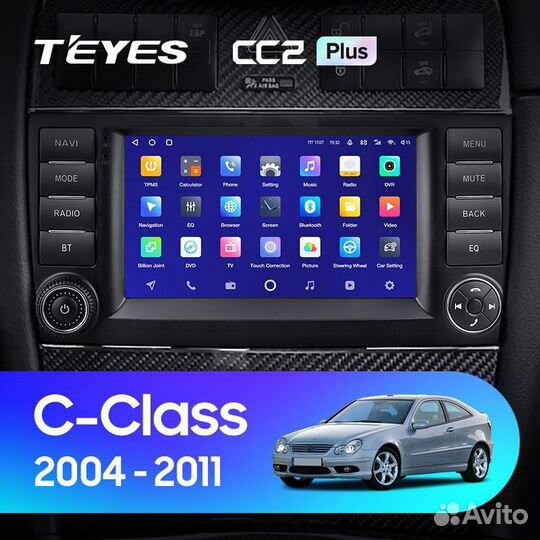 Магнитола Мерседес C класс W203 2004-2011 Teyes