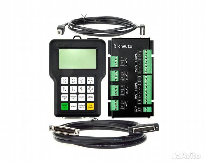 DSP контроллер (пульт) A18E (поддерживает 4-е оси)