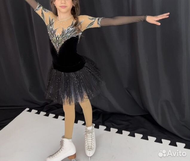 Платье для фигурного катания 128-134-140
