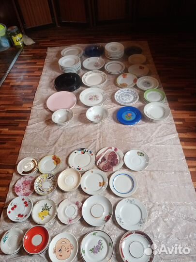 Тарелки разные СССР