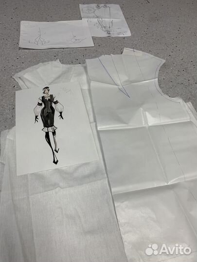 Репетитор по рисованию, fashion иллюстрации