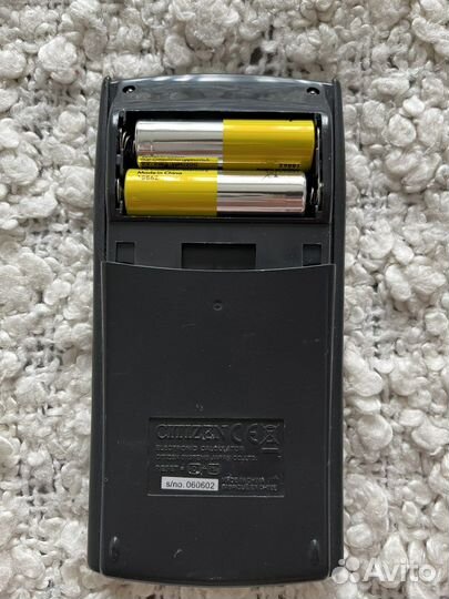 Калькулятор инженерный Citizen SR-275