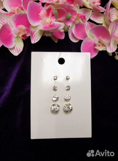 Ч13 Стильные сережки