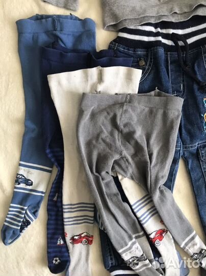 Детские вещи для мальчика 1.5-2 года пакетом