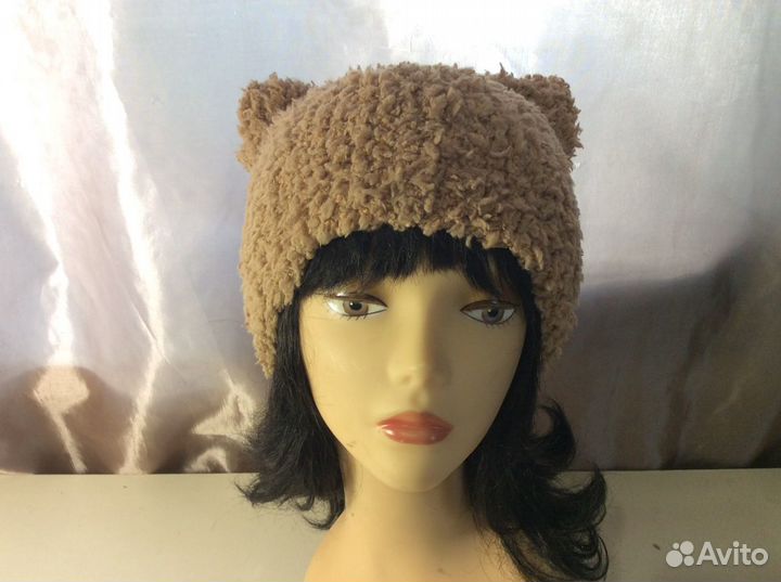 Очаровательная киса из микрофибры, р 55-56, арт257