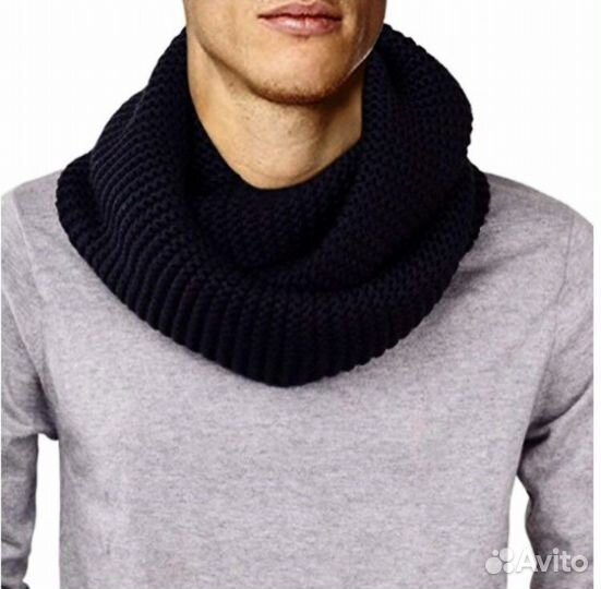 Шарф хомут снуд