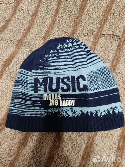Шапка для мальчика на крупную голову