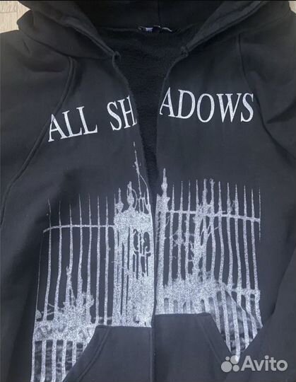 Raf Simons All Shadows (мантия / зип худи)