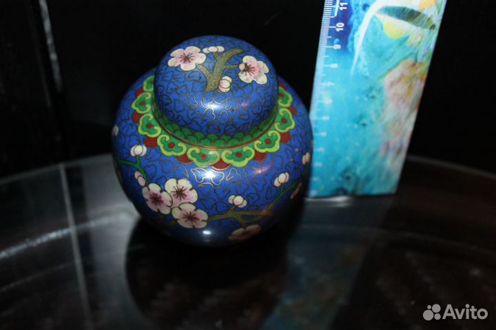 Чайница клуазоне