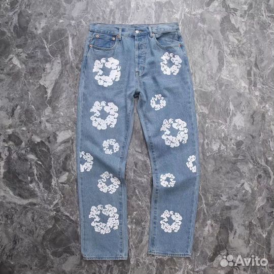 Джинсы Denim tears x levis