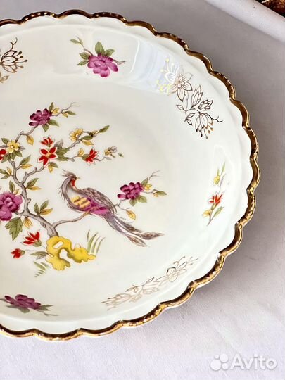 Конфетница из фарфора винтаж Германия Winterling