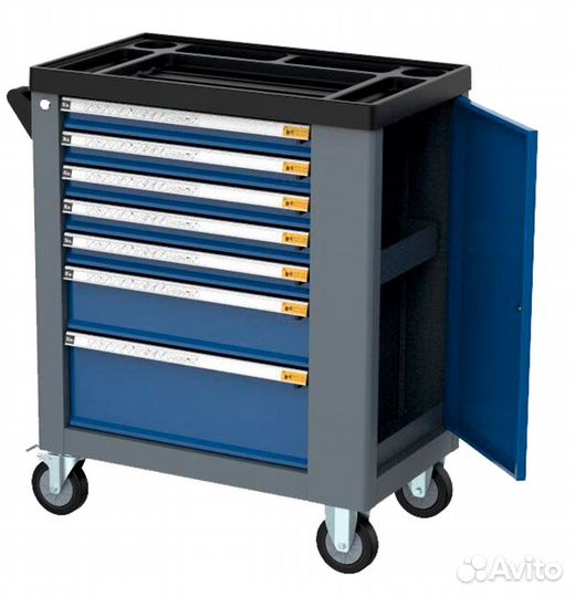 Тележка инструментальная с набором 256пр