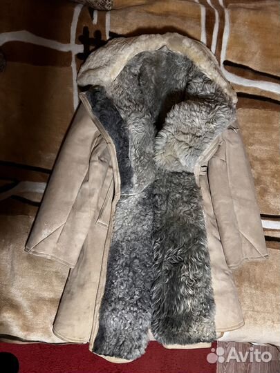 Тулуп из овчины армейский СССР
