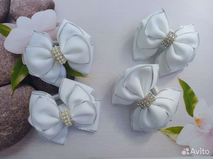 Школьные бантики для волос