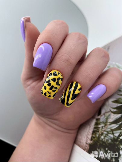 Маникюр гель-лак и наращивание ногтей