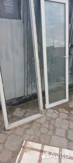 Окна пластиковые бу, блок балконный