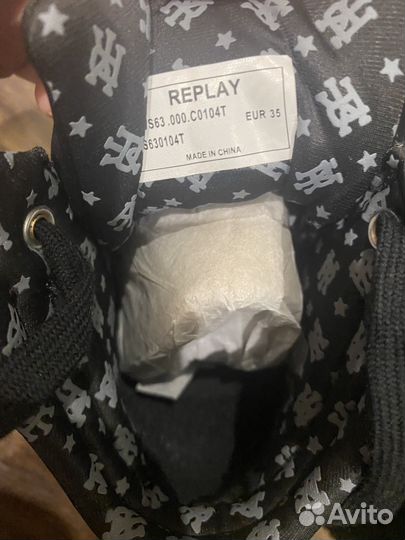 Кроссовки Replay 35р