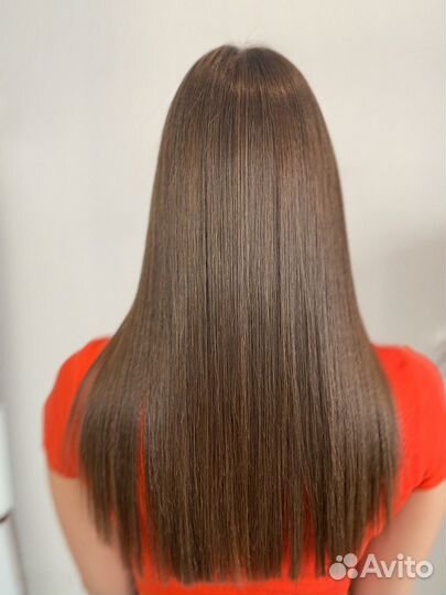 Модель на кератиновое выпрямление