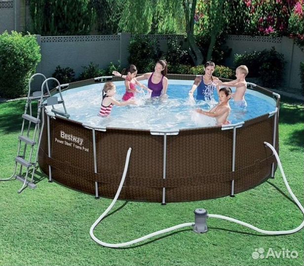 Каркасный бассейн intex bestway