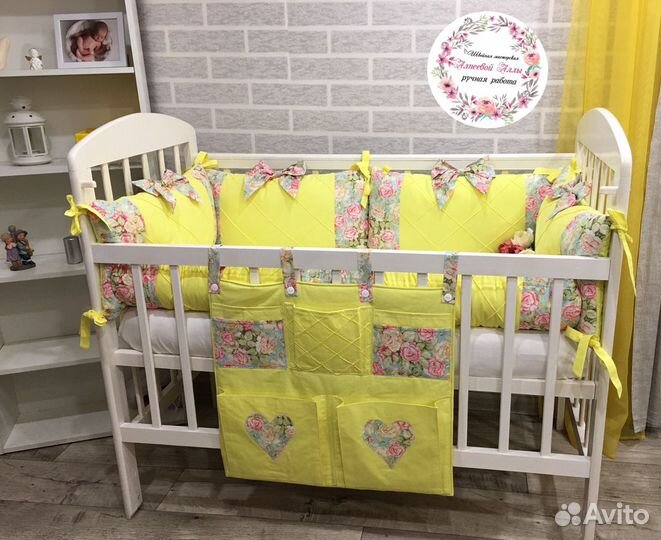 Бортики в детскую кроватку