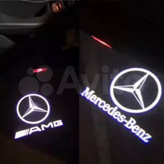 Подсветка двери Mercedes C class w204