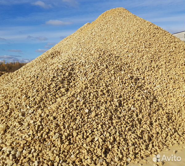 Почвогрунт с торфом и плодородная. Щебень. Песок