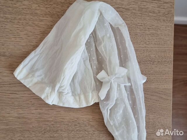 Капроновые колготочки с бантиком 86-92