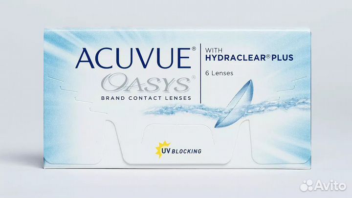 Контактные линзы Acuvue oasys hydraclear plus R8,4