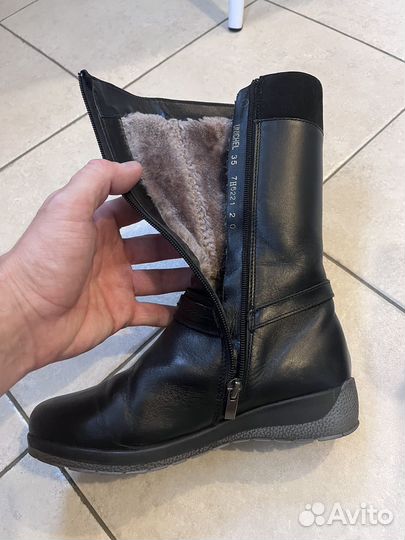 Зимняя обувь для девочки 35 размер