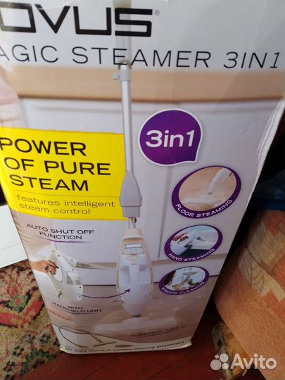 Паровая швабра новая