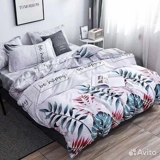 Постельное белье евро сатин