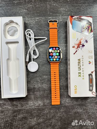 Смарт часы Apple watch x8 ultra новые