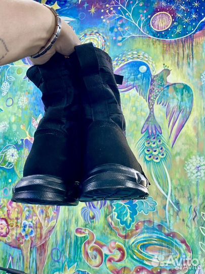 Берцы облегченные летние черные