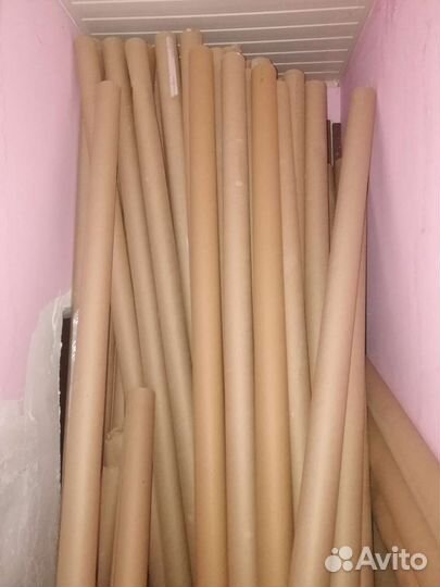 Картонные втулки, гильзы, шпули, тубусы