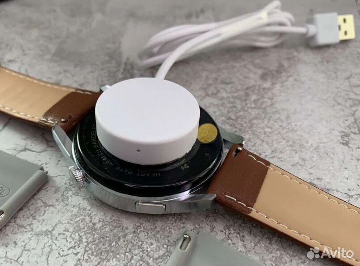 Круглые SMART watch x3 pro / NFC версия
