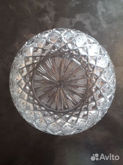 Салатник хрустальный