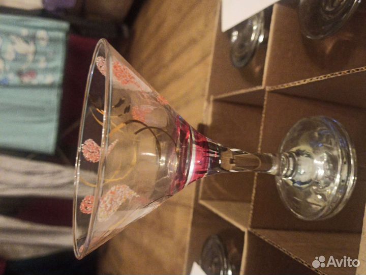 Набор бокалов под мартини