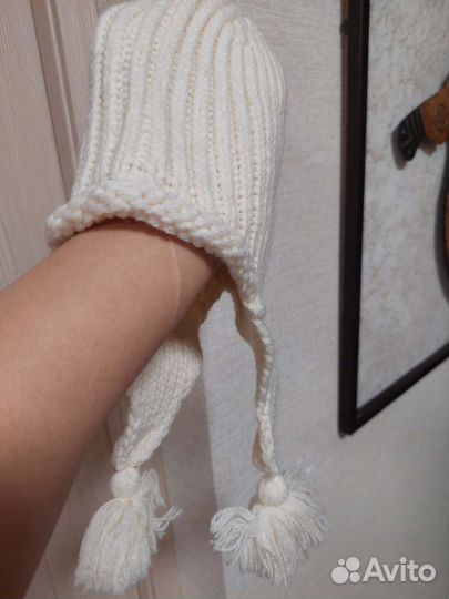 Шапка на девочку 5-7 лет