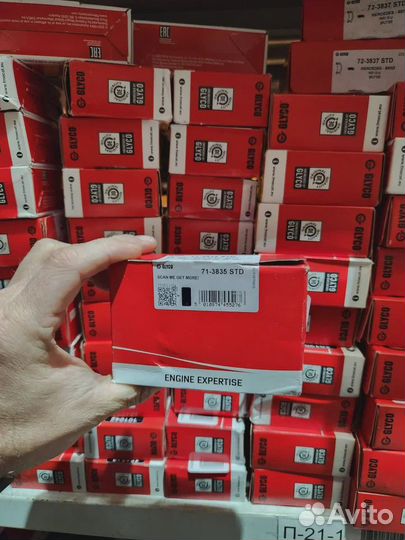 Вкладыши шатунные STD пара Mercedes Actros OM501