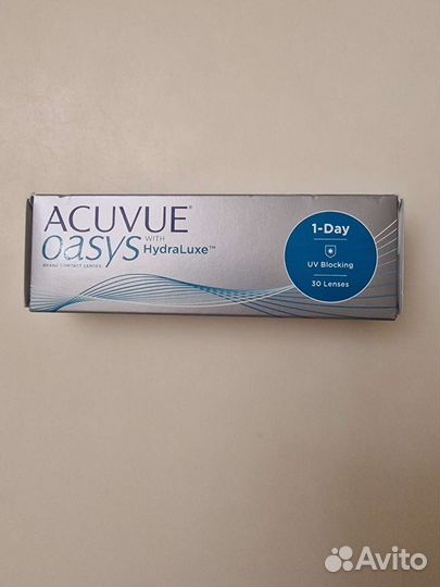 Линзы контактные однодневные acuvue oasys-1.5