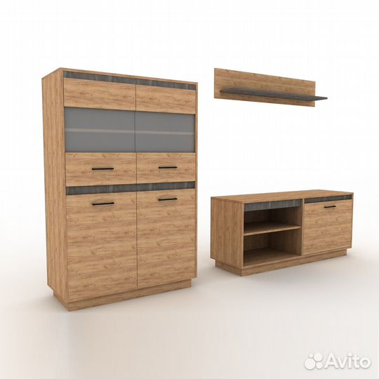 Модульная гостиная Скара-1100kl стенка на заказ