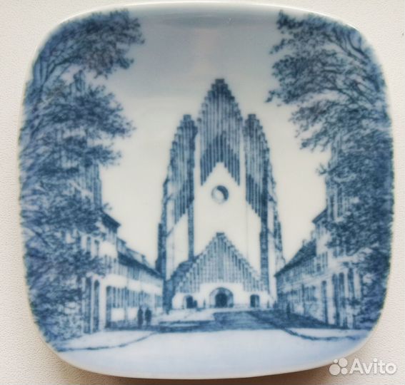 Фарфор, тарелки коллекционные Дания, 1970-1983г